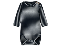 Name It dark sapphire striped bodysuit